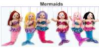Mermaid 1 Doz Marionettes